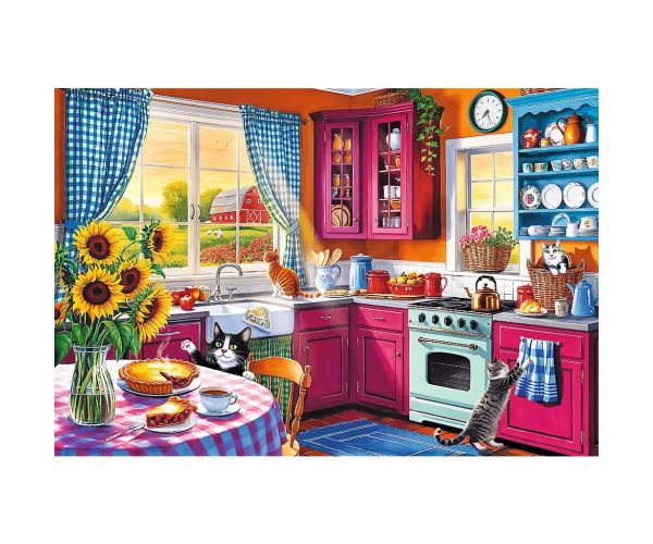 Reggel a konyhában Easy Piece 300db-os puzzle - Trefl