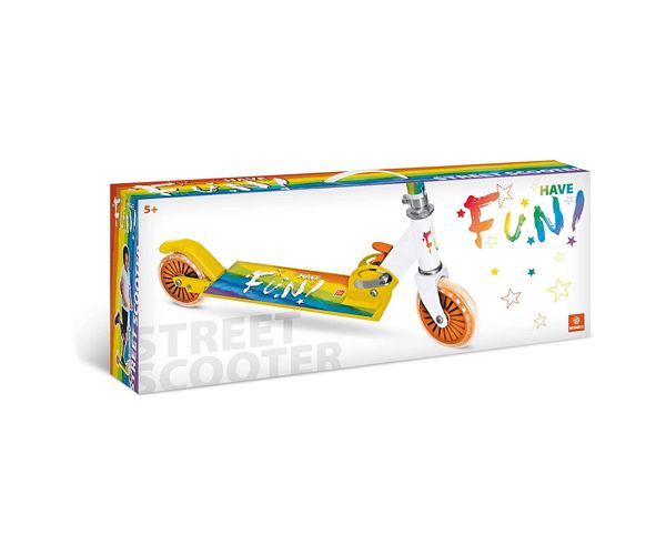 Rainbow mintás kétkerekű roller - Mondo Toys