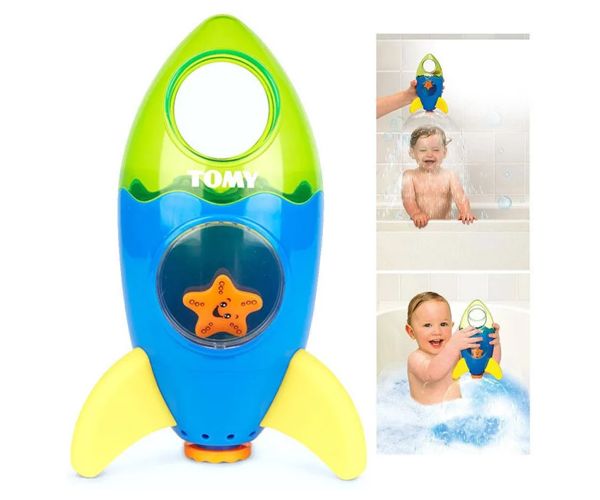 Rakéta-szökőkút fürdőjáték