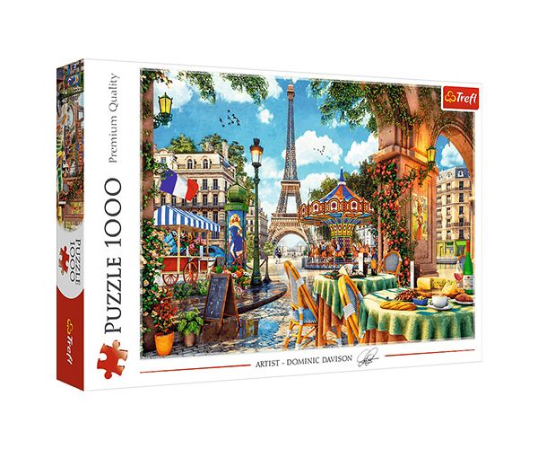 Reggel Párizsban 1000db-os puzzle - Trefl