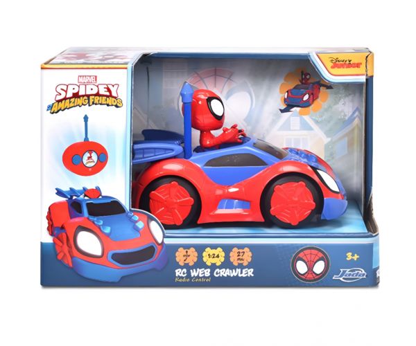 RC Pókember távirányítós autója 17cm - Jada Toys