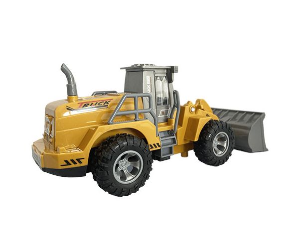 RC Távirányítós buldózer munkagép fényeffektekkel 1/30-as méretarányban 24cm