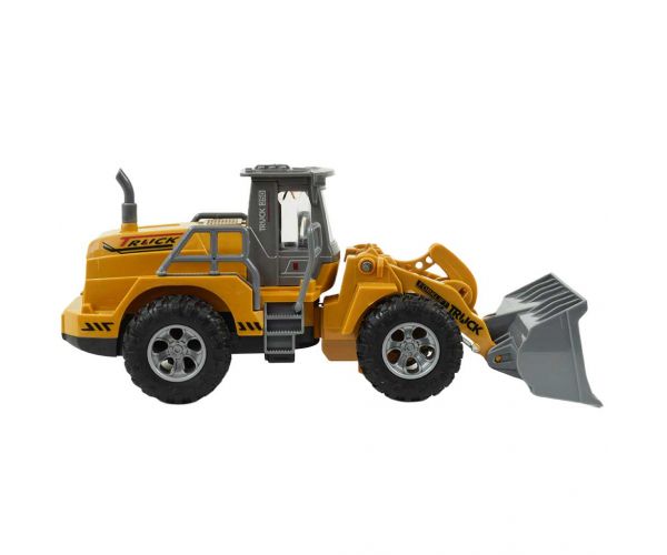 RC Távirányítós buldózer munkagép fényeffektekkel 1/30-as méretarány 22cm