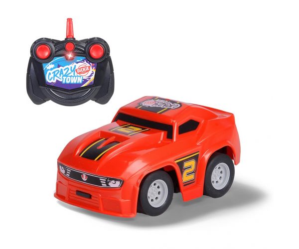 RC Crazy Cruiser távirányítós versenyautó 2,4 GHz – piros - Dickie Toys