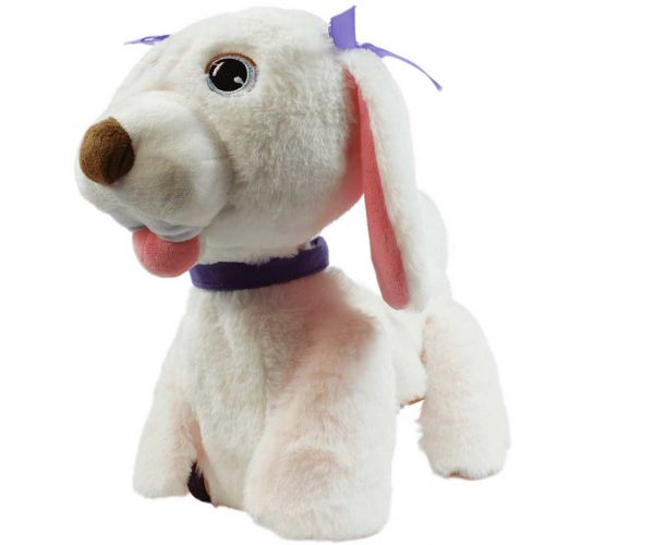 RC Cute Pet: Távirányítós interaktív plüss Labrador kutya kiegészítőkkel 2.4GHz 40cm