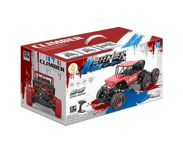 RC Defender katonai hegymászó távirányítós autó 1/10