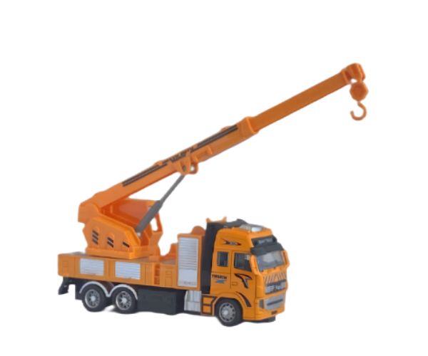 RC Távirányítós építőipari markoló vagy daruskocsi munkagép fénnyel kétféle változatban 27MHz 1/36-os méretarány 20cm