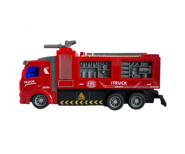 RC Távirányítós tűzoltó autó fényeffektekkel 1/48-as méretarányban 19cm