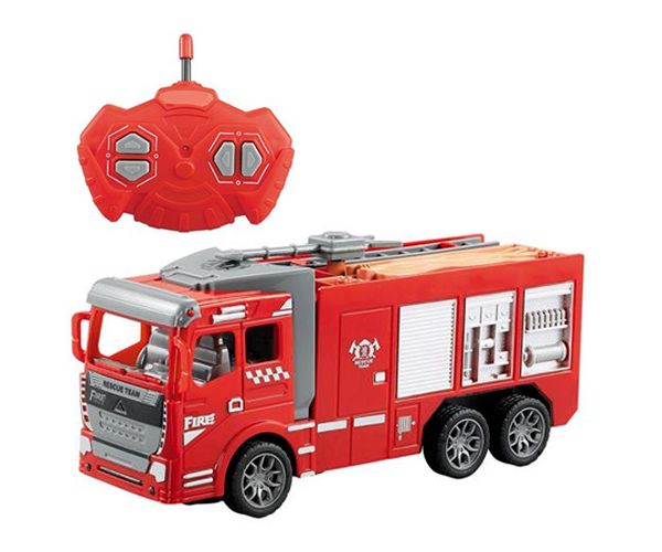 RC Távirányítós tűzoltóautó fényekkel 1/36
