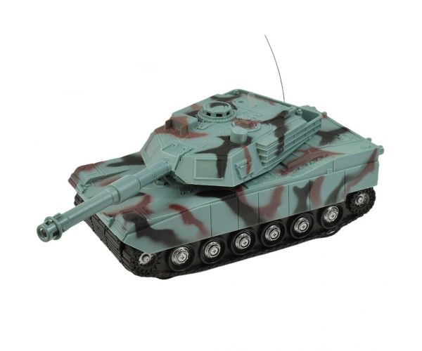 RC Távirányítós M1 Abrams tank fénnyel és hanggal 1/32-es méretarány 22cm