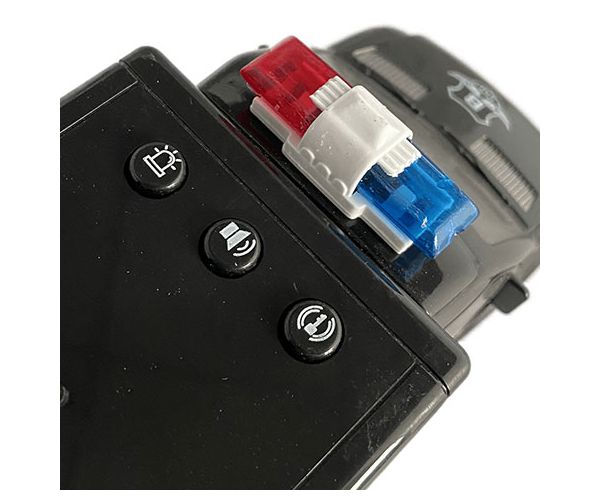 RC Távirányítós pénzszállító kisbusz fény és hang effektekkel 1:18-as méretarány 20cm
