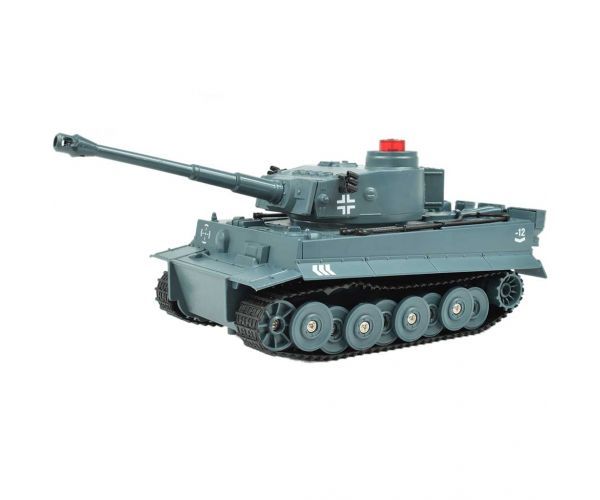 RC Távirányítós Német Tigris tank élethű funkciókkal 1/30-as méretarány 2,4GHz 30cm
