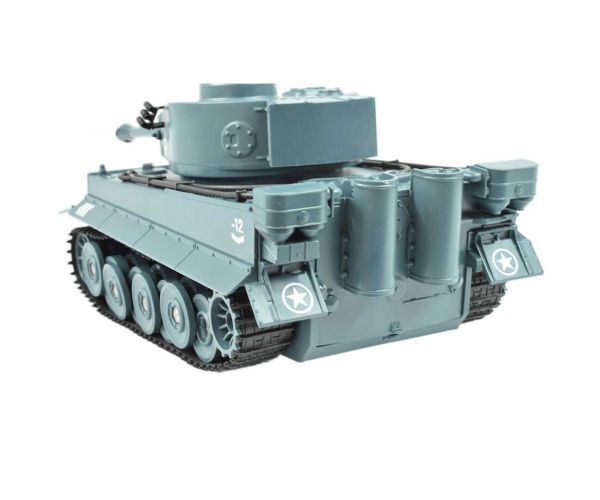 RC Távirányítós Német Tigris tank élethű funkciókkal 1/30-as méretarány 2,4GHz 30cm