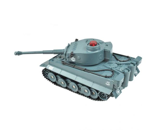 RC Távirányítós Német Tigris tank élethű funkciókkal 1/30-as méretarány 2,4GHz 30cm