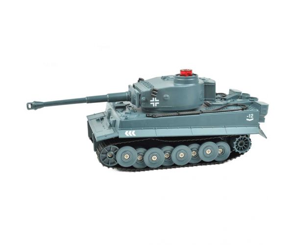 RC Távirányítós Német Tigris tank élethű funkciókkal 1/30-as méretarány 2,4GHz 30cm