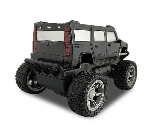 RC Off-Road távirányítós Hummer fénnyel 27 MHz 22cm 1/14-es méretarány kétféle változatban