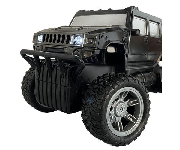 RC Off-Road távirányítós Hummer fénnyel 27 MHz 22cm 1/14-es méretarány kétféle változatban