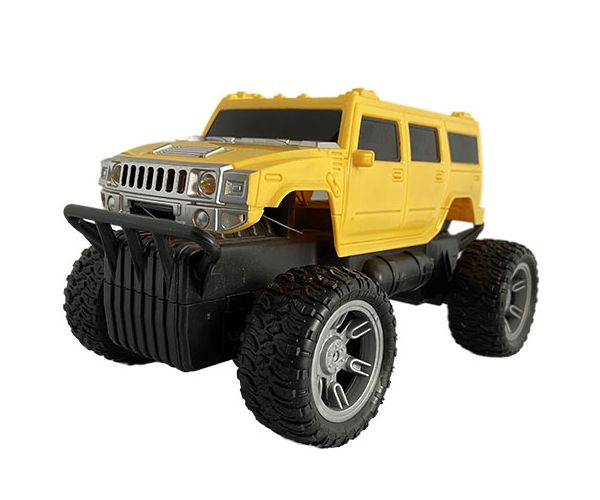 RC Off-Road távirányítós Hummer fénnyel 27 MHz 22cm 1/14-es méretarány kétféle változatban