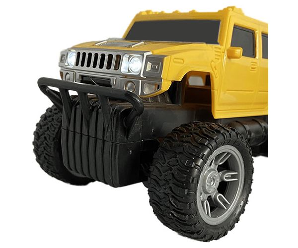 RC Off-Road távirányítós Hummer fénnyel 27 MHz 22cm 1/14-es méretarány kétféle változatban