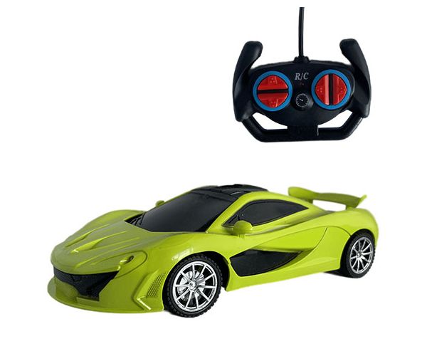 RC Távirányítós sportautó fénnyel kétféle változatban 1/22-es méretarány 20cm 27Mhz