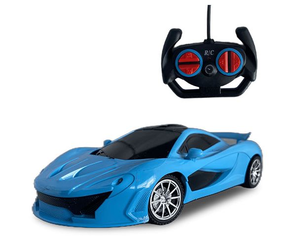 RC Távirányítós sportautó fénnyel kétféle változatban 1/22-es méretarány 20cm 27Mhz