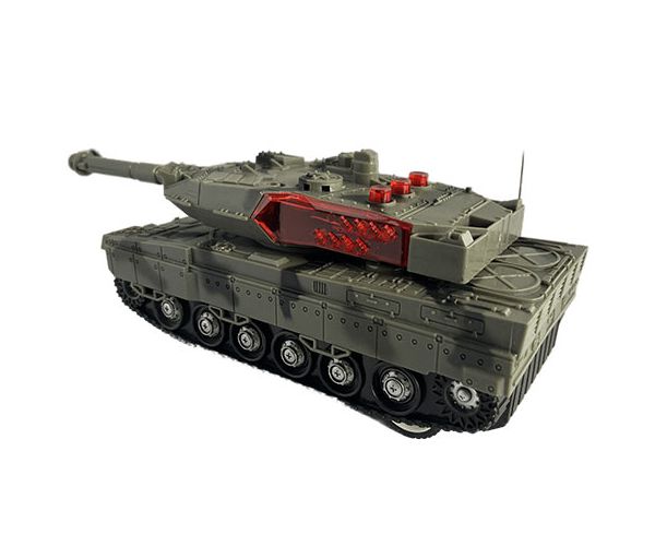 RC Távirányítós Leopard 2 tank fényeffektekkel 23cm