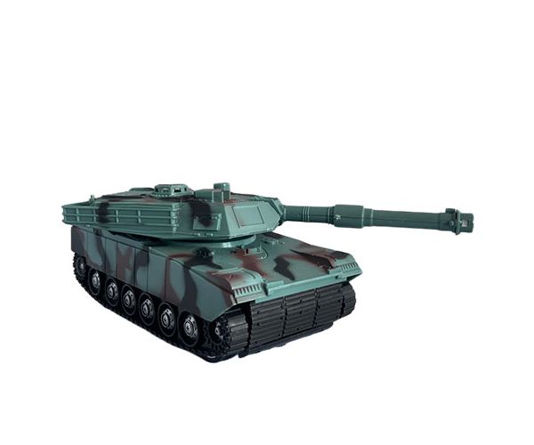 RC Távirányítós terepmintás M1 Abrams tank fénnyel és hanggal 1/32-es méretarány 23cm