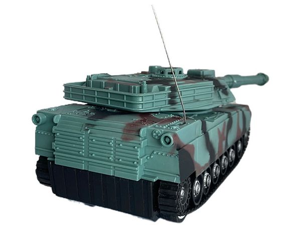 RC Távirányítós terepmintás M1 Abrams tank fénnyel és hanggal 1/32-es méretarány 23cm