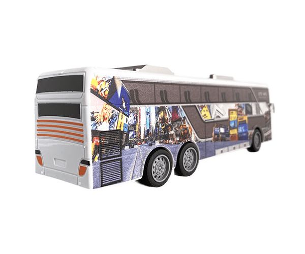 RC Távirányítós Travel City Busz fénnyel 27MHz 1/32-es méretarány 25cm