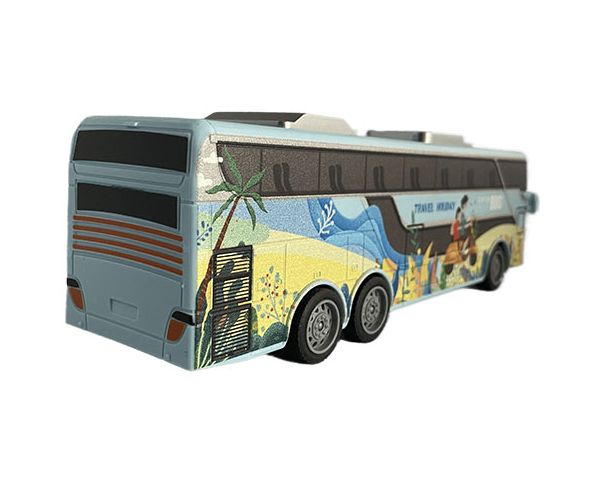 RC Távirányítós Travel Holiday City Busz fénnyel 27MHz 1/32-es méretarány 25cm