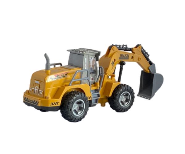 RC távirányítós markoló fénnyel 27MHz 1/48 20cm