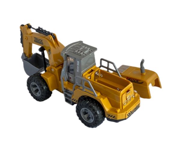 RC távirányítós markoló fénnyel 27MHz 1/48 20cm
