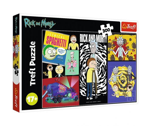 Rick és Morty Egy különös hely a galaxisban 300db-os puzzle - Trefl