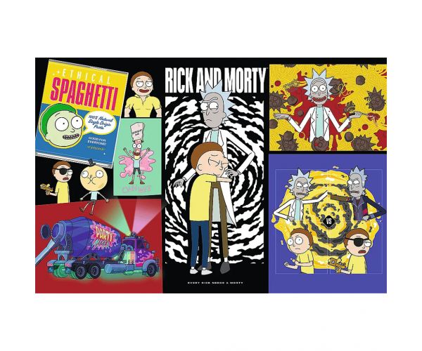 Rick és Morty Egy különös hely a galaxisban 300db-os puzzle - Trefl