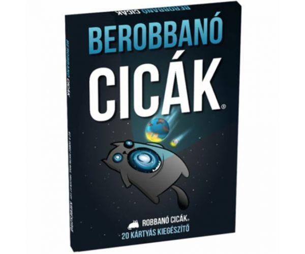 Berobbanó cicák társasjáték kiegészítő