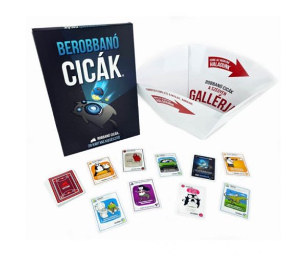 Berobbanó cicák társasjáték kiegészítő