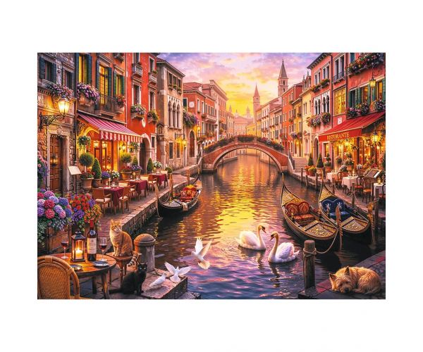 Romantikus Velence 2000db-os puzzle - Trefl