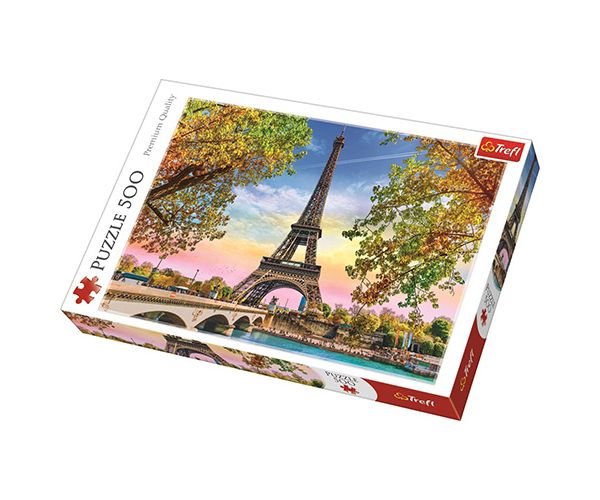 Romantikus Párizs 500 db-os puzzle - Trefl