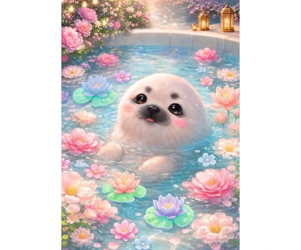 Cuki fóka 500db-os Prémium plus quality puzzle - Trefl