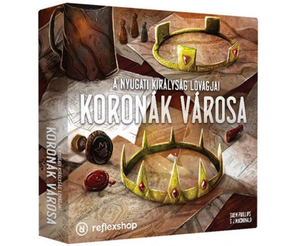 A Nyugati királyság lovagjai: Koronák városa társasjáték kiegészítő