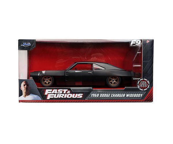 Halálos iramban: 1968 Dodge Charger Widebody autómodell 1/24 - Simba Toys