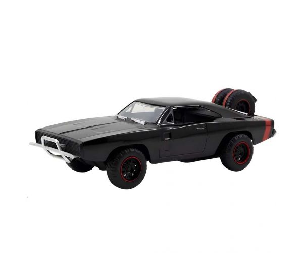 Halálos iramban: Dom Toretto Dodge Charger R/T 1970 &  Dodge Charger Widebody 1968 fém kisautója 2db-os csomag 1/32-es méretarány 13cm- Jada Toys
