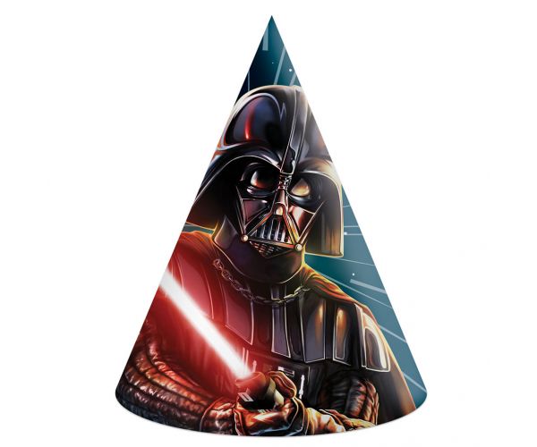 Star Wars party papírkalap 6db-os szett