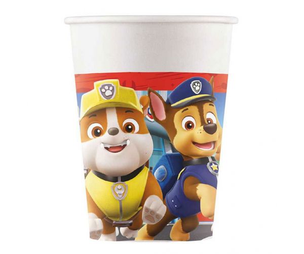 Mancs Őrjárat 8 db-os papírpohár szett 200ml
