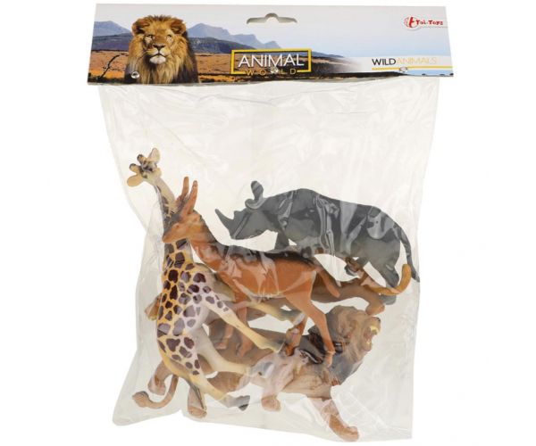 Animal World Vadállat 6db-os figura szett