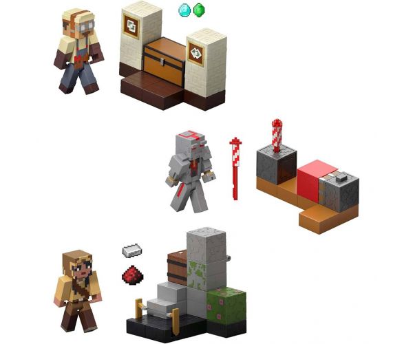 Minecraft Tűzijáték játékszett - Mattel