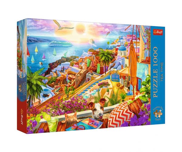 Santorini hangulata 1000db-os Prémium plus quality puzzle - Trefl
