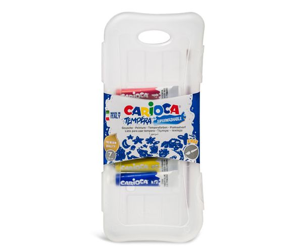 Színes tempera készlet 7db 7,5ml - Carioca