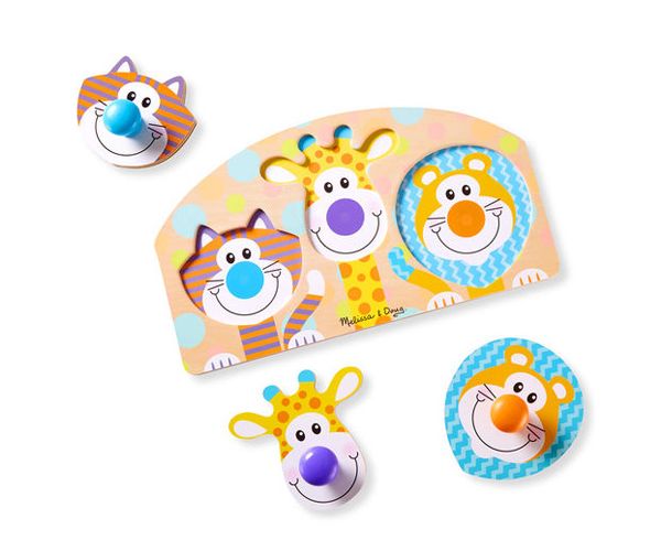 Szafari fa puzzle fogantyúval - Melissa & Doug
