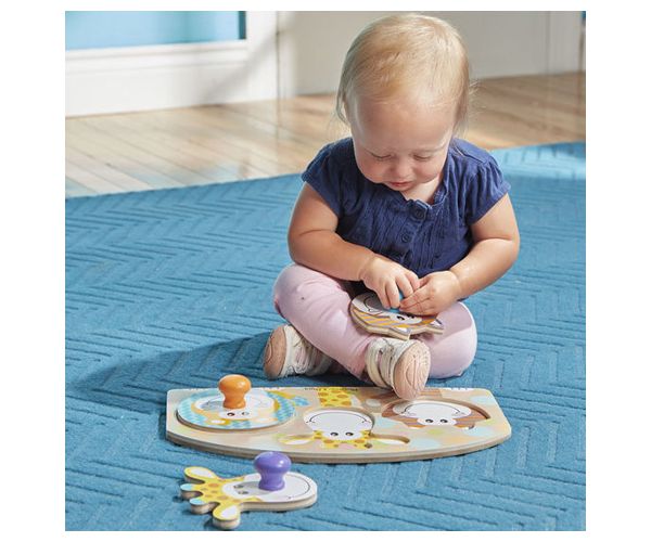 Szafari fa puzzle fogantyúval - Melissa & Doug
